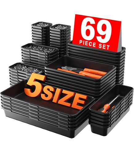 Ultimate Magnetic Toolbox + Socket Label Combo - Color Coded 300